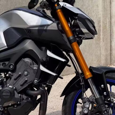 ل MT-09 MT-09 SP mt09 mt09sp 2020 2019 2018 2017 اكسسوارات الثابتة الجناح دراجة نارية المفسد الجناح الثابت تحلق الجناح الهوائية هدية الرياح سكين الديكور in Kuwait