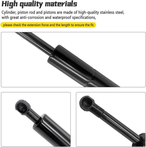 Gas Strut Lap Bar Assist Gas Shock Fit for New Holland L220 L221 C238 L220 L230 Case SR220B SR210, Lift Support Replace 84371064 P10386 P8134, Pack of 2 in Saudi Arabia