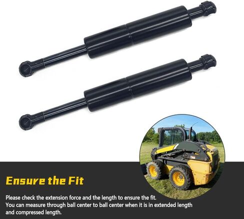 Gas Strut Lap Bar Assist Gas Shock Fit for New Holland L220 L221 C238 L220 L230 Case SR220B SR210, Lift Support Replace 84371064 P10386 P8134, Pack of 2 in Saudi Arabia