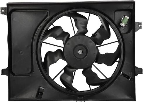 Radiator Cooling Fans Replacement for 2012-2019 for Kia for Soul 2.0L 620-859 622600,253802K600,KI3115134,620-859 in Saudi Arabia