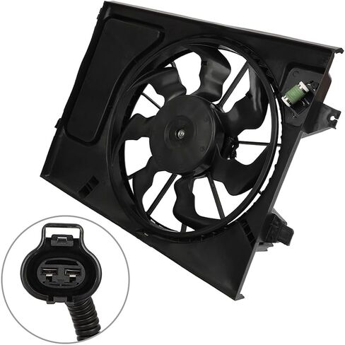 Radiator Cooling Fans Replacement for 2012-2019 for Kia for Soul 2.0L 620-859 622600,253802K600,KI3115134,620-859 in Saudi Arabia