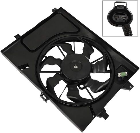 Radiator Cooling Fans Replacement for 2012-2019 for Kia for Soul 2.0L 620-859 622600,253802K600,KI3115134,620-859 in Saudi Arabia