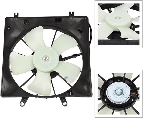 Radiator Cooling Fans Replacement for 2003-2007 for Honda for Accord 3.0L 674-59792 19030RCAA01,620-235, 19015RCAA01 in Saudi Arabia