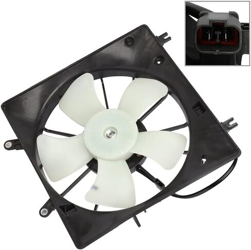 Radiator Cooling Fans Replacement for 2003-2007 for Honda for Accord 3.0L 674-59792 19030RCAA01,620-235, 19015RCAA01 in Saudi Arabia