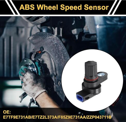 مستشعر سرعة العجلات ABS مستشعر ABS رقم E7TF9E731AB/E7TZ2L373A لفورد F-350 سوبر ديوتي 1999-2004 لفورد F-150 1987-2003 1 قطعة خلفي يسار يمين in Saudi Arabia