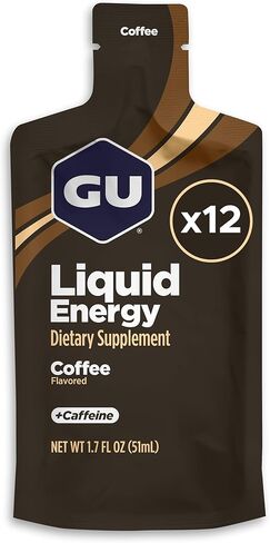 GU Energy Liquid Energy Gel With Complex Carbohydrates, Vegan, Gluten-Free and Dairy-Free On-the-Go Energy for Any Workout, 12-Count, Assorted Flavors in Saudi Arabia