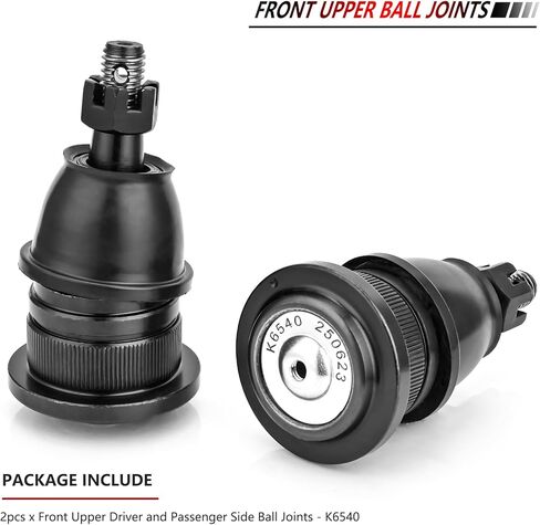 JLEO K6540 2PCS Front Upper Suspension Ball Joint for 2002-2006 Chevy Avalanche Express 1500 2500 Silverado Suburban Tahoe,for GMC Yukon Sierra Savana,for Cadillac Escalade in Saudi Arabia