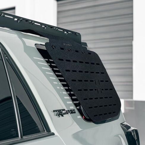 4Runner Rear Window Molle Panel Modular Storage Panel System Exterior Cargo Rack Shelf Compatible with 2010-2024 Toyota 4Runner 5th Gen (Exclude 10-13 Trail, 19+TRD Pro) - Pair in Saudi Arabia