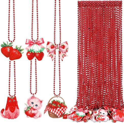 36 Pcs Pirate Skull Beads Necklace Halloween Pirate Jewelry Accessories Pirate Day Necklaces Chains Pirate Party Decorations for Costume Cosplay Party Gift in Saudi Arabia