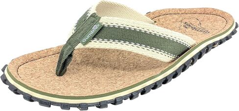 Gumbies Corker Unisex Flip Flops, with Supersoft Cotton Toe Post, Sustainable Cork & Recycled Rubber Sole - Comfort Guaranteed in Kuwait