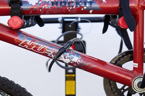 BRINKS 5 ft Bike Lock Cable with Preset Combination, Vinyl Covered for Outdoor Use in Kuwait