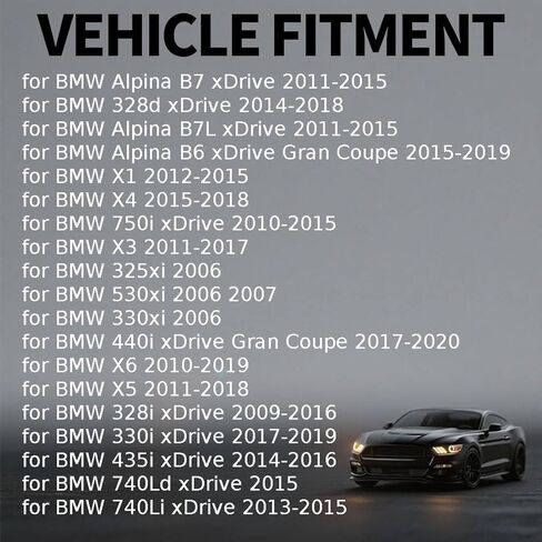 نقل حالة الإخراج رمح الختم الخلفي 1 قطعة، نقل حالة الختم لسيارات BMW 535i X3 X5 228i 230i xDrive 2009 2010 2011 2012 2013 2014 2015 2016-2020 استبدال 27107546667، 27 10 7 546 667 in Saudi Arabia