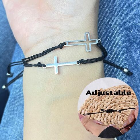 Matching Bracelets for Couples Boyfriend Girlfriend Christmas Gifts for Wife Husband Birthday Gifts for Couple Best Friend Christian Gift for Bestie Best Friend Bracelets for 2 in Saudi Arabia