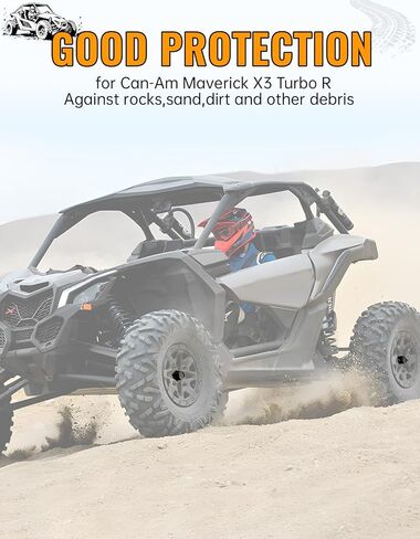 4 قطع أغطية محور العجلة السوداء UTV أغطية حافة مركزية لملحقات Can-Am Maverick X3 Turbo R 2017-2020، أغطية غبار محور حماية الغبار، تحل محل OEM #705401841 in Kuwait
