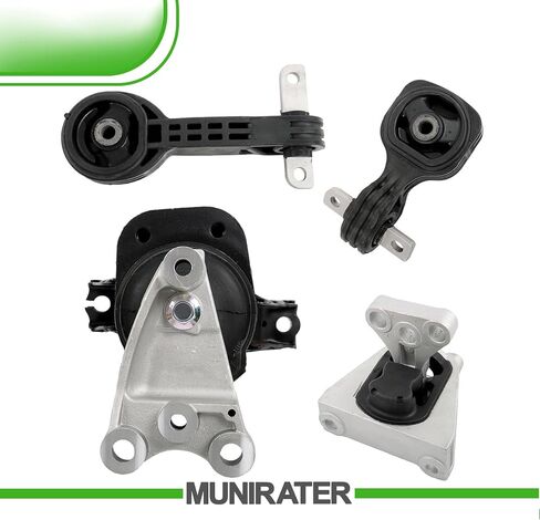 munirater 4pcs Engine Motor and Transmission Mount Replacement for Civic 2006 2007 2008 2009 2010 2011 in Saudi Arabia