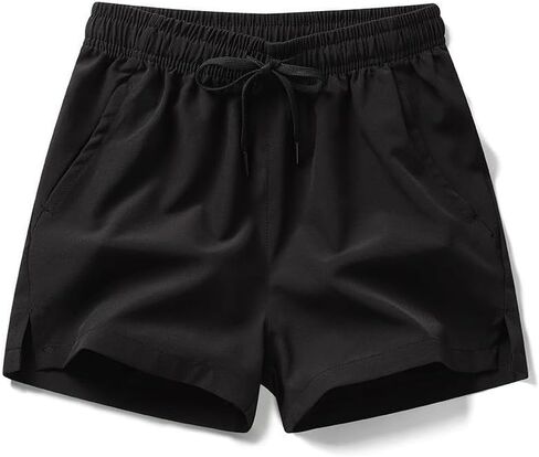 Mens Casual Shorts 5 Inch with Pocket Lightweight Drawstring Workout Athletic Short Pants Quick Dry Active Shorts in Saudi Arabia