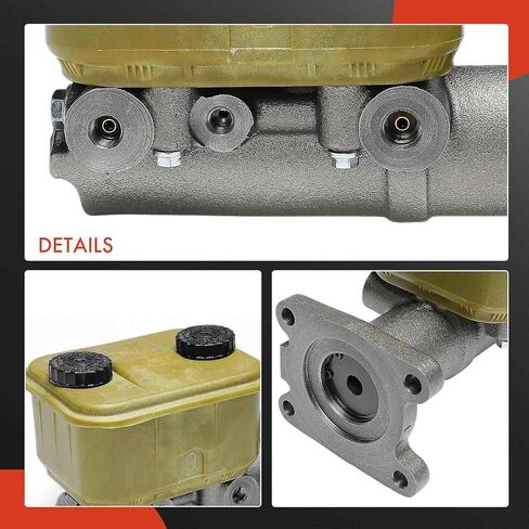 A-Premium Brake Master Cylinder with Reservoir and Sensor Compatible with Freightliner Vehicles - FB65 2001, FC70/FC80/FL50/FL60/FL70/FL80/FLD120/FS65 1999-2001 in Saudi Arabia