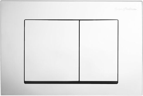 Swiss Madison Well Made Forever Wall Mount Actuator Flush Push Button Plate in Brushed Brass (SM-WC001Z) in Kuwait