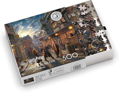 CEACO - Silver Select - TK Harry Potter - Diagon Alley - 500 Piece Jigsaw Puzzle for Adults Challenging Puzzle Perfect for Game Nights - Finished Puzzle Size is 21.25 x 15.00 in Saudi Arabia