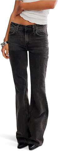 Free People Women's West Coast Relaxed Flare Jean in Saudi Arabia