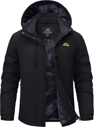 TACVASEN Women's Winter Jacket Waterproof Warm Ski Jackets Fleece Snow Coat with Hood Windproof Windbreaker in Saudi Arabia