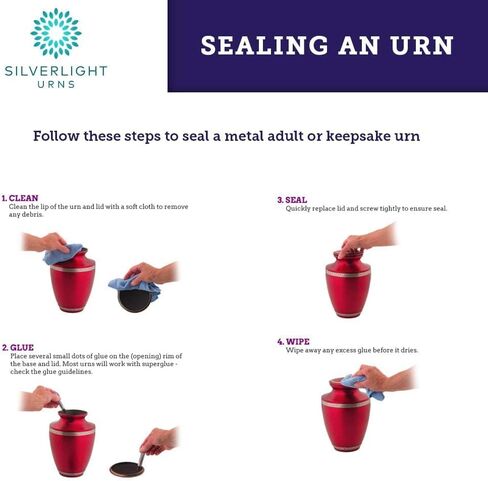 جرة حرق الجثث باللون الأبيض منقوشة حسب الطلب للرماد والنحاس والأبيض والفضي، جرة حرق الجثث بحجم البالغين، ارتفاع 10.5 بوصة in Kuwait