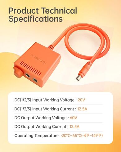 موصلات الألواح الشمسية لمحطة الطاقة المحمولة Jackery Explorer 3000 Pro / 2000 Plus/ 2000 V2/ 1000 Plus/ 1000 V2 واللوحة الشمسية SolarSaga 200W/100W، لتوصيل 2 أو 3 ألواح شمسية in Kuwait