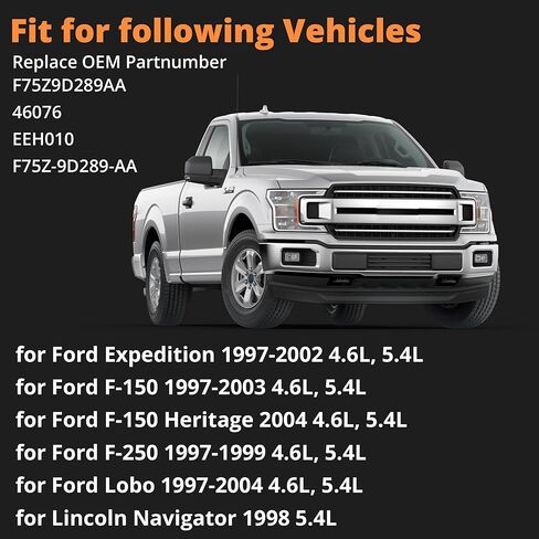 F75Z9D289AA أنبوب خرطوم فاصل بخار الوقود لعام 1998 لينكولن نافيجيتور، لسيارة 1997-2004 Ford F150 F250 Expedition Lobo، لاستبدال التراث 2004 # F75Z-9D289-AA EEH010 in Kuwait