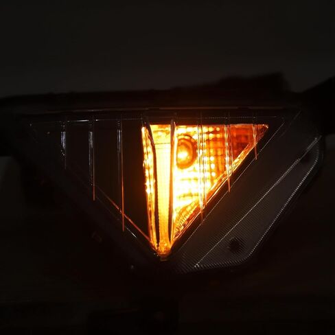 Raguso Front Fog Light Front Turn Light Assembly Front Marker Lamp Fog Light For Elantra 2019 to 2020 (Right 92302F2510 HY2531102C) in Kuwait