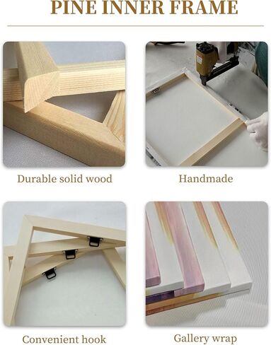 Guardian Angel Wall Art Angel Protecting Children on Bridge Wall Decor Framed Canvas Print Picture Guardian Angel Poster HD Painting for Gift Room Home Ready to Hang(12''Wx16''H) in Kuwait