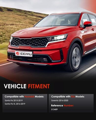 cciyu Wheel Hub Bearing Assembly 2pcs Front Left Right 5 lugs Non-ABS 513409 BR930946 for Hyundai Santa Fe 2015-2019,for Hyundai Santa Fe XL 2016-2019,for Kia Sorento 2016-2020 Wheel Hubs in Kuwait