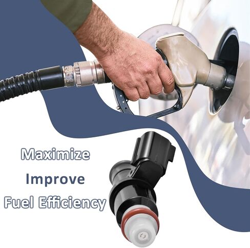 16450-R5A-A01 Fuel Injectors,Compatible with/Honda 2.4 CRV 2012-2014,Set of 4 in Kuwait