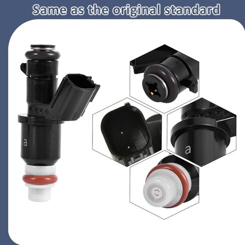 16450-R5A-A01 Fuel Injectors,Compatible with/Honda 2.4 CRV 2012-2014,Set of 4 in Kuwait