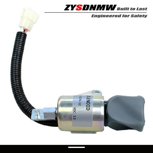 1756ES-12SUC5B1S5 12VDC إغلاق الوقود الملف اللولبي مناسب لمحرك كوبوتا D722 D902 Z482 تشيفي جي إم سي بيك اب 4.3L محرك إيقاف الملف اللولبي استبدال SA-5176-12 SA-4899-12 16851-57723 in Kuwait