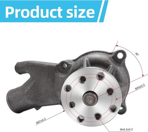 3854017 (المكره البرونزي، محمل C&U) مضخة مياه متداولة 2.5L 3.0L 4.0L لسيارة فولفو Penta GL، Mercruiser، OMC، GM Marine 110 120 140 165، يستبدل # 65142A1 884727 814755 984360 986779 814755 in Saudi Arabia