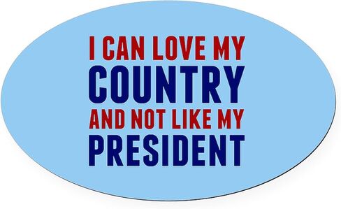 CafePress Anti Trump America Euro البيضاوي مغناطيس مصد السيارة in Saudi Arabia