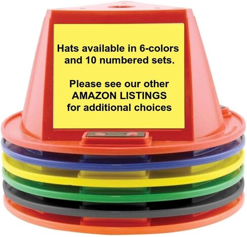 أغطية السقف المغناطيسية - قبعات السيارة المغناطيسية - مجموعة من 10 - أصفر - مرقمة من 11 إلى 20 in Kuwait