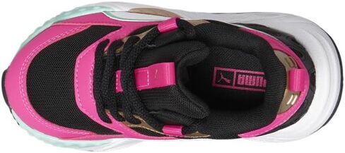 حذاء رياضي كاجوال برباط من PUMA للفتيات Rs-Trck Vacay Queen - أسود، وردي in Saudi Arabia