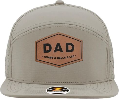 مخصص أبي سائق شاحنة قبعة شخصية الجلود التصحيح قبعات البيسبول الرجال والنساء قبعة سائق الشاحنة in Kuwait