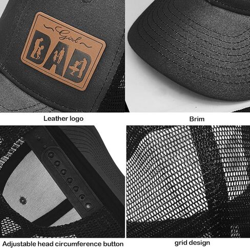 Dad Mesh Cap Daughter Fathers Day Birthday Gifts for Dad Snapback Hats for Men Funny Trucker Adjustable Baseball Cap in Kuwait