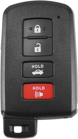 Keyless Entry Smart Prox Remote Key Fob Compatible with Toyota Avalon Camry Corolla 2013-2018 Replaces 281451-0020 G Board FCC ID:HYQ14FBA PN:89904-06140 4 Buttons in Saudi Arabia