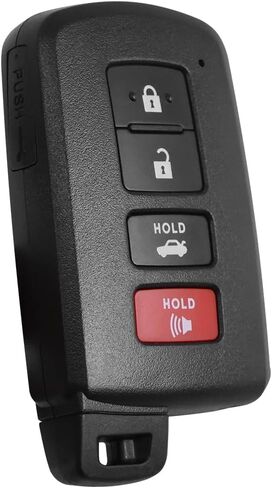 Keyless Entry Smart Prox Remote Key Fob Compatible with Toyota Avalon Camry Corolla 2013-2018 Replaces 281451-0020 G Board FCC ID:HYQ14FBA PN:89904-06140 4 Buttons in Saudi Arabia