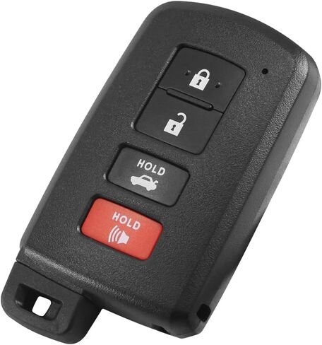 Keyless Entry Smart Prox Remote Key Fob Compatible with Toyota Avalon Camry Corolla 2013-2018 Replaces 281451-0020 G Board FCC ID:HYQ14FBA PN:89904-06140 4 Buttons in Saudi Arabia