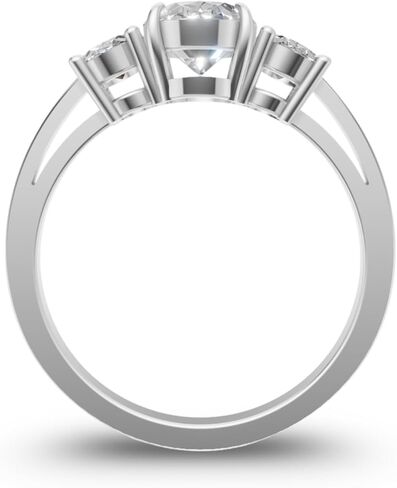 Real Diamond Ring For Women - IGI Certified Lab Grown Diamond Rings for Any Occasion, Wedding, Engagement Ring D-F Colorless, VVS1-VVS2-VS1 Clarity - 7 Shapes in Saudi Arabia