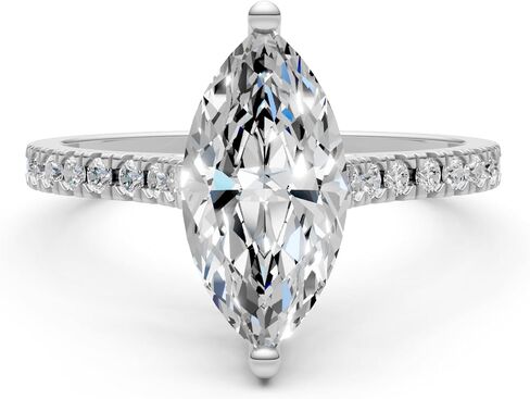 Real Diamond Ring For Women - IGI Certified Lab Grown Diamond Rings for Any Occasion, Wedding, Engagement Ring D-F Colorless, VVS1-VVS2-VS1 Clarity - 7 Shapes in Saudi Arabia