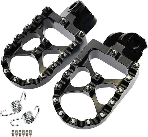 Foot Pegs Foot Rests Pedals For KTM 690 for ENDURO for SMC R for SX for EXC for XC 1290 for ADV S For BETA for RR 2T 4T For HUSQVARNA 701(Blue) in Saudi Arabia