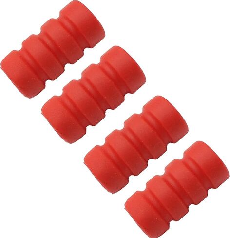 Universal Motorcycle Gear Shift Lever Foot Pad Pedal Pedal Shift Lever Pad for Yamaha for BMW for Kawasaki for Honda(Red-4pcs) in Saudi Arabia