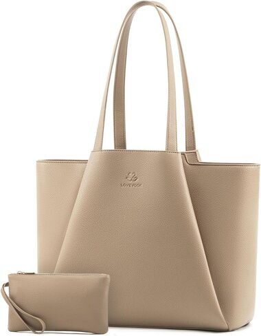 LOVEVOOK Laptop Tote Bag for Women Sandy in Saudi Arabia