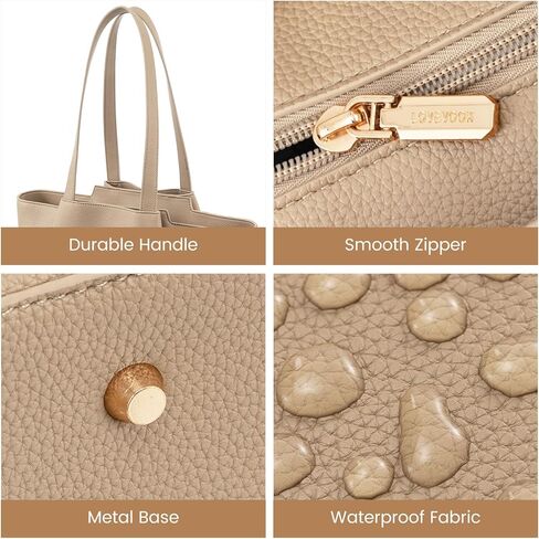 LOVEVOOK Laptop Tote Bag for Women Sandy in Saudi Arabia