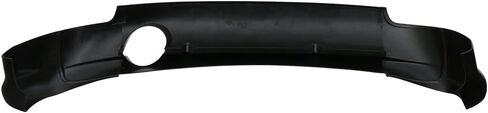 IKON MOTORSPORTS Rear Bumper Lip, Compatible with 2006-2008 Mitsubishi Eclipse, OE Factory Style Polyurethane PU Unpainted Black Rear Lower Spoiler Air Dam Chin Valance Splitter in Saudi Arabia